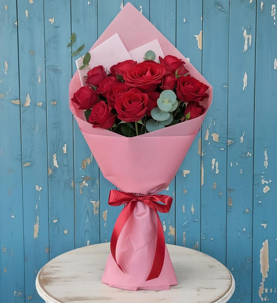 Букет цветов из: Розы в Кармалиновской