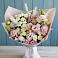 Букет цветов из: Альстромерии и Розы в Кармалиновской