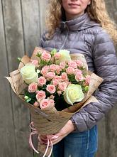 Букет цветов из:  Розы #REPLACE_PRED# Кармалиновской
