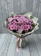 Букет цветов из:  Хризантемы #REPLACE_PRED# Кармалиновской