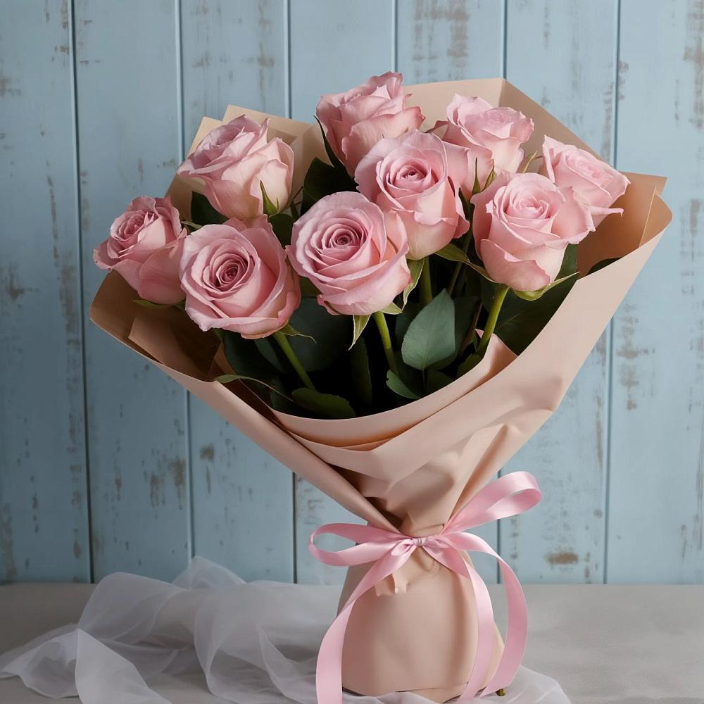 Букет цветов из: Розы в Кармалиновской