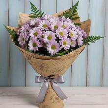 Букет цветов из:  Хризантемы в Кармалиновской