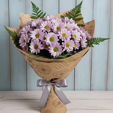 Букет цветов из:  Хризантемы в Кармалиновской