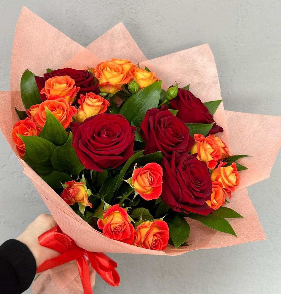 Букет Любовь и восторг в Кармалиновской