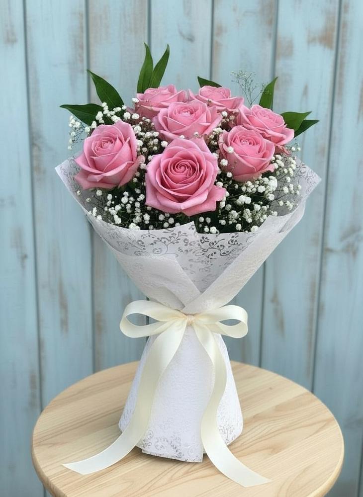 Букет цветов из: Розы в Кармалиновской