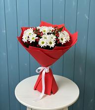 Букет цветов из:  Хризантемы в Кармалиновской