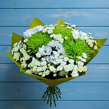 Букет цветов из:  Хризантемы в Кармалиновской