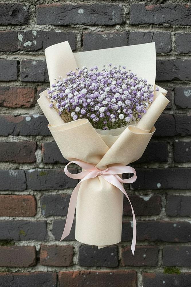 Букет цветов из: Гипсофила в Кармалиновской