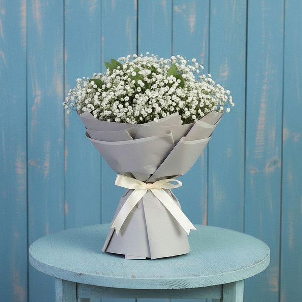 Букет цветов из: Гипсофила в Кармалиновской