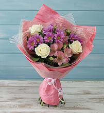 Букет цветов из:  Герберы в Кармалиновской