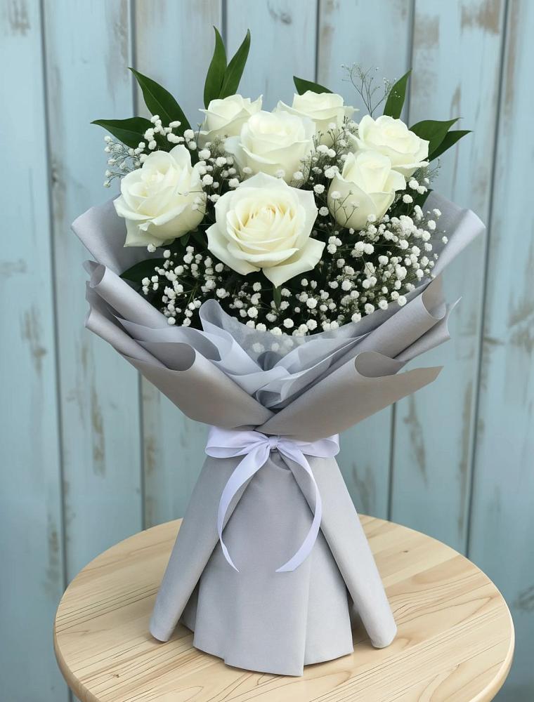 Букет цветов из: Розы в Кармалиновской