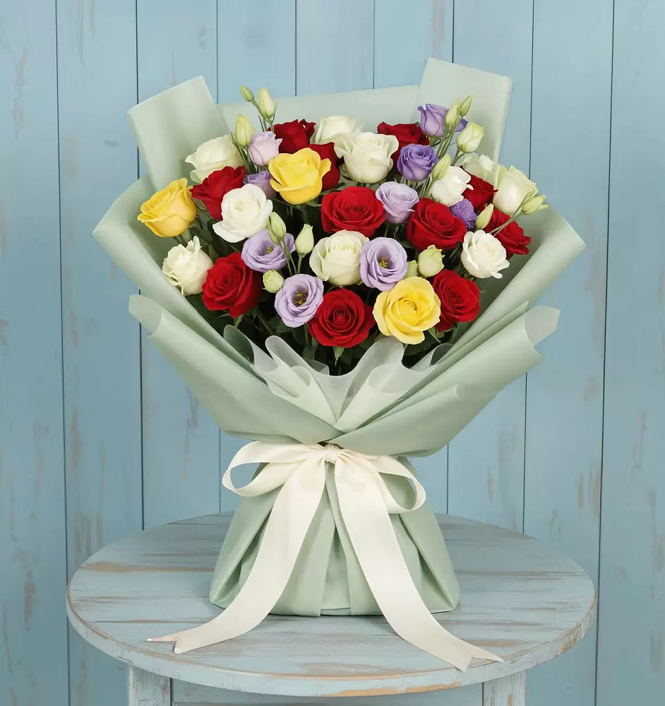 Букет цветов из: Розы в Кармалиновской