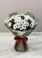 Букет цветов из:  Хризантемы в Кармалиновской