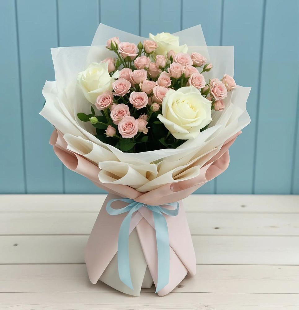 Букет цветов из: Розы в Кармалиновской