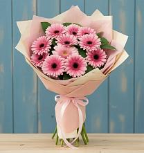 Букет цветов из:  Герберы в Кармалиновской
